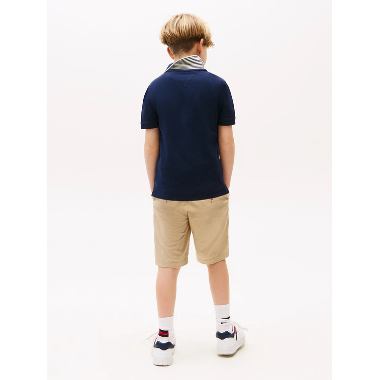 POLO NIÑO TOMMY HILFIGER CON LOGO BORDADO