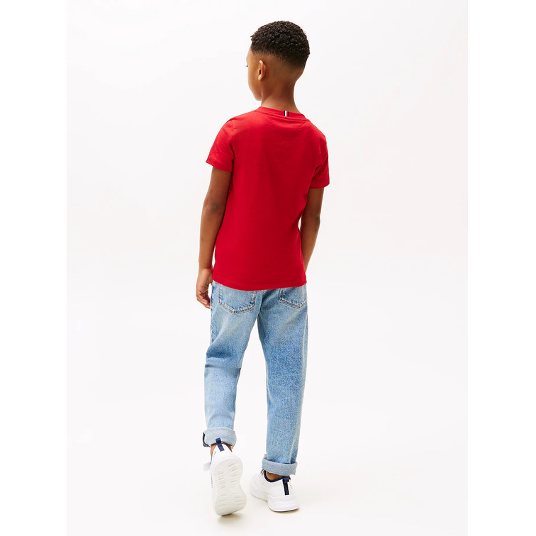 CAMISETA NIÑO TOMMY HILFIGER CON LOGO GRAFICO
