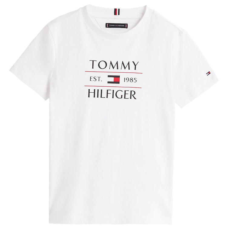 CAMISETA NIÑO TOMMY HILFIGER CON LOGO FIT REGULAR