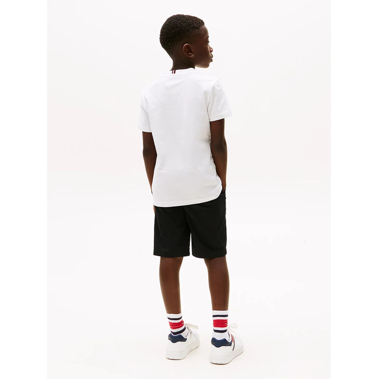 CAMISETA NIÑO TOMMY HILFIGER CON LOGO FIT REGULAR