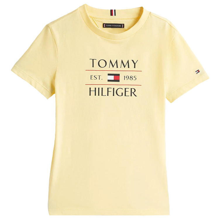 CAMISETA NIÑO TOMMY HILFIGER CON LOGO FIT REGULAR