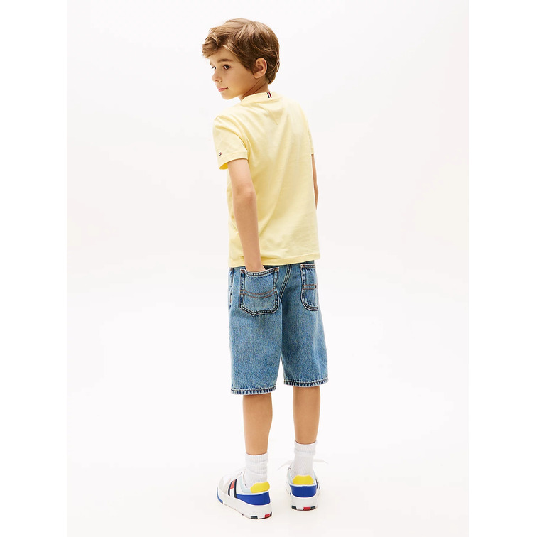 CAMISETA NIÑO TOMMY HILFIGER CON LOGO FIT REGULAR