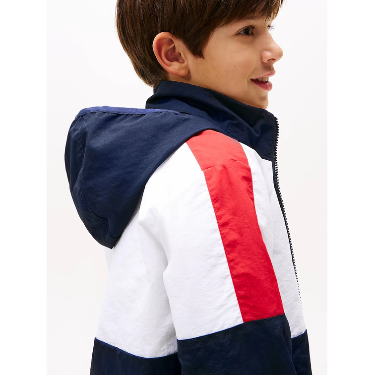 CHAQUETA NIÑO TOMMY HILFIGER REVERSIBLE TIPO COLOURBLOCK