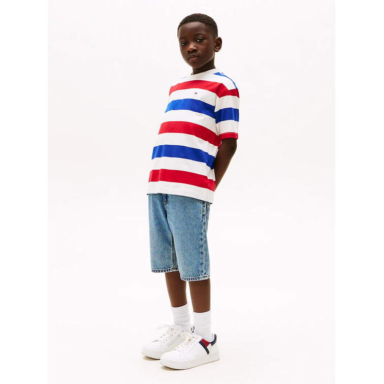 CAMISETAS A RAYAS NIÑO TOMMY HILFIGER FIT REGULAR