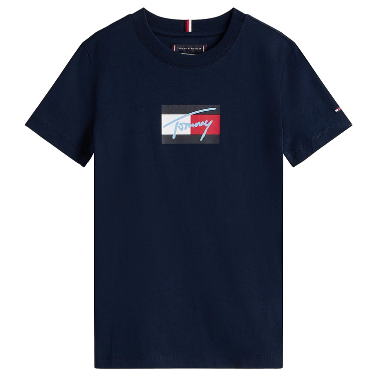 CAMISETA NIÑO TOMMY HILFIGER CON LOGO