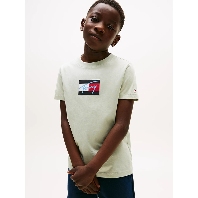 CAMISETA NIÑO TOMMY HILFIGER CON LOGO