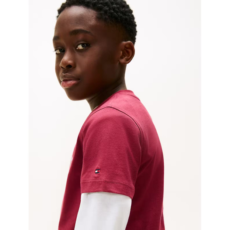 NIÑO MONOTYPE PRINT GRAPHIC T-SHIRT VK0