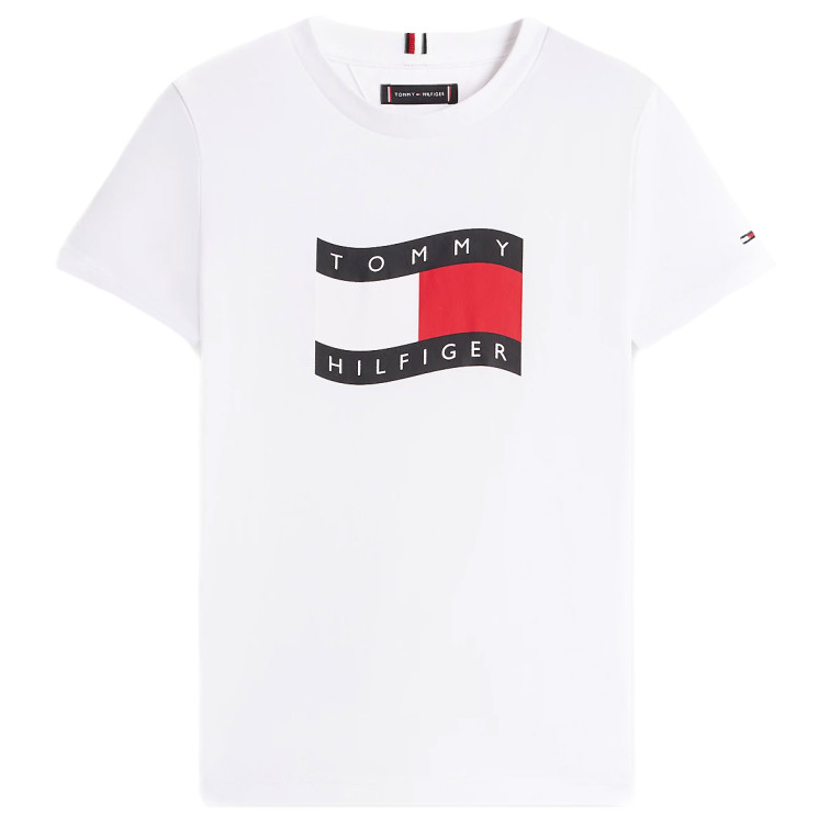 CAMISETA DE PUNTO NIÑO TOMMY HILFIGER CUELLO REDONDO