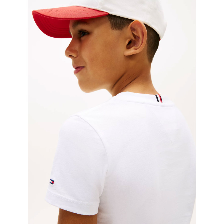 CAMISETA DE PUNTO NIÑO TOMMY HILFIGER CUELLO REDONDO