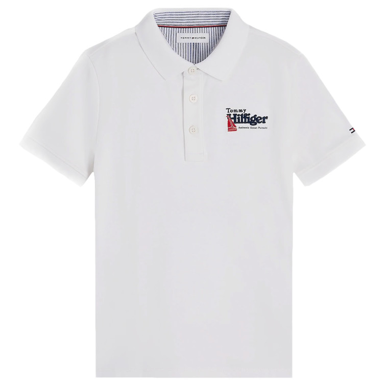 NIÑO INTERLOCK EMB GRAPHIC POLO SS YBR