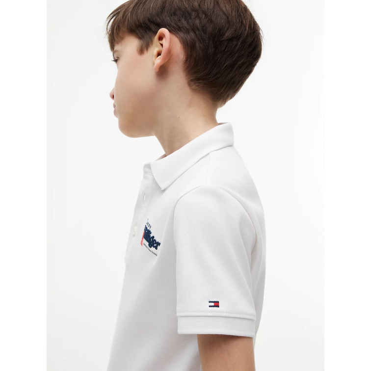 NIÑO INTERLOCK EMB GRAPHIC POLO SS YBR