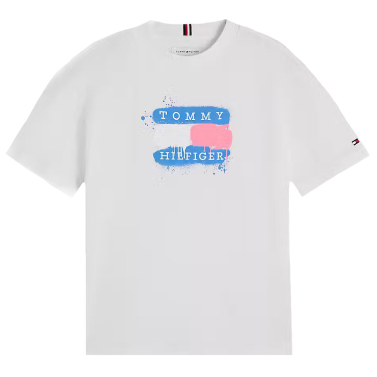 NIÑO TOMMY FLAG GRAFFITI T-SHIRT SS YBR