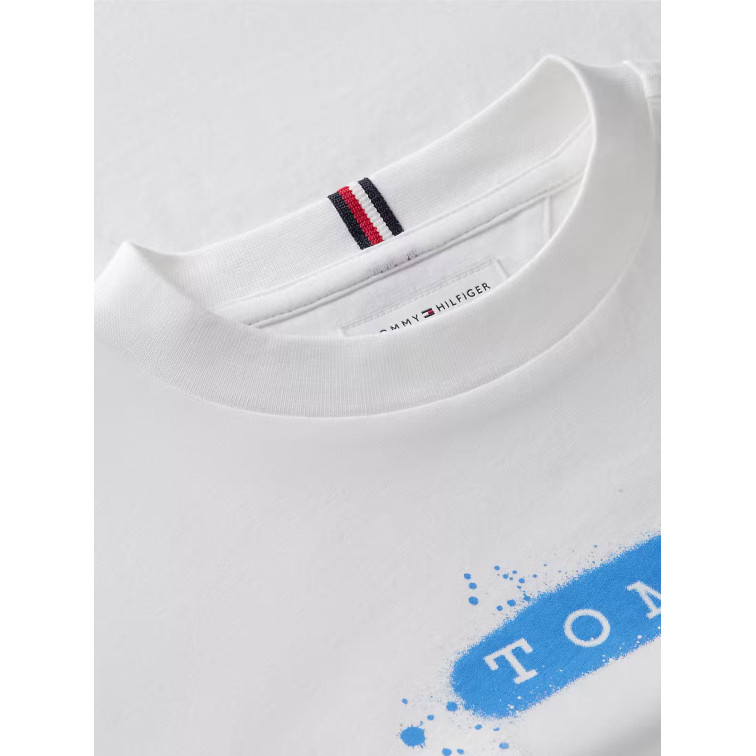 NIÑO TOMMY FLAG GRAFFITI T-SHIRT SS YBR