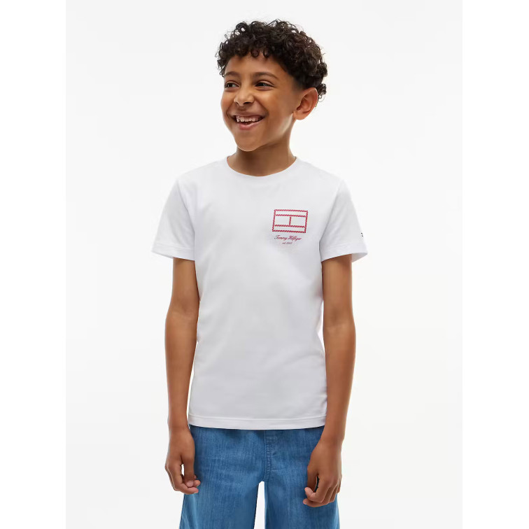 NIÑO OUTLINE FLAG GRAPHIC T-SHIRT S YBR
