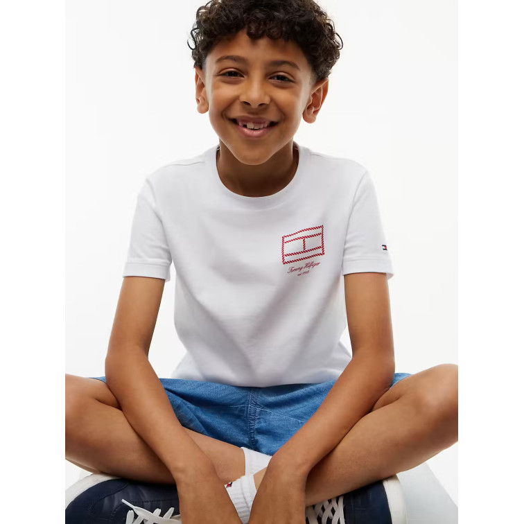 NIÑO OUTLINE FLAG GRAPHIC T-SHIRT S YBR