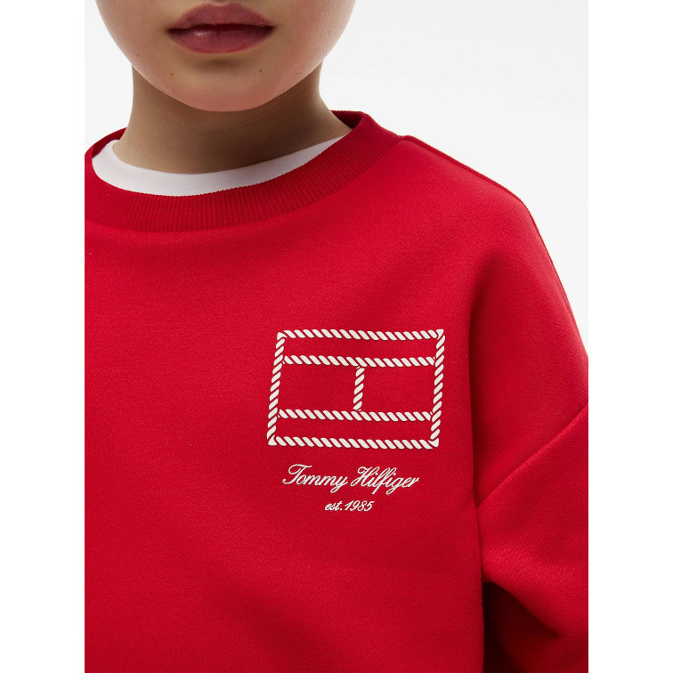 NIÑO OUTLINE FLAG GRAPHIC SWEATSHIR XLG