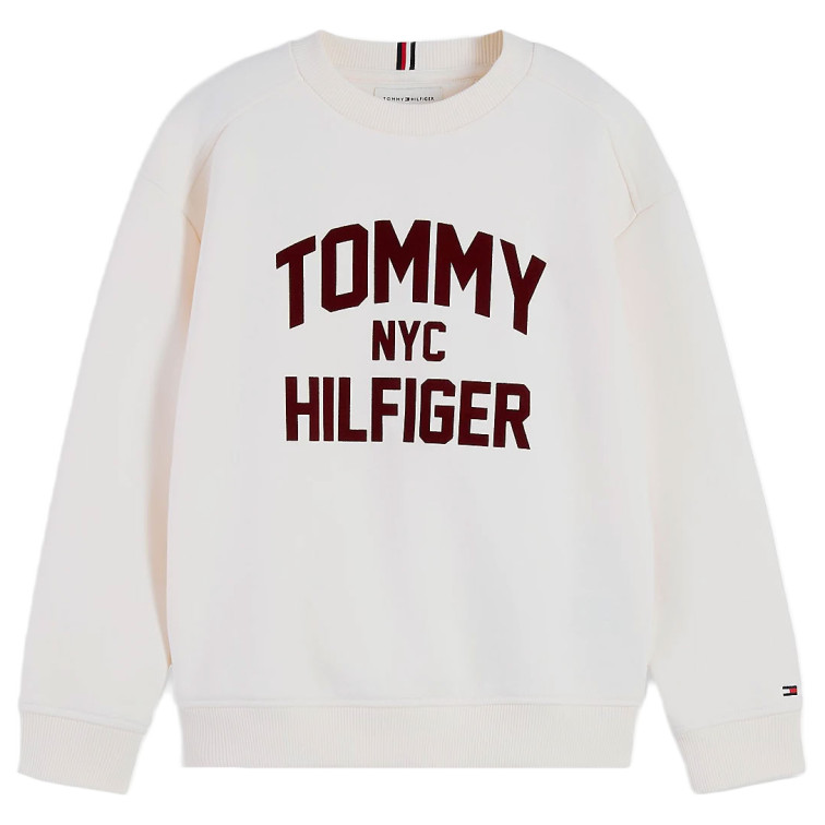 SUDADERA NIÑO  TOMMY HILFIGER BRAND LOVE CREW