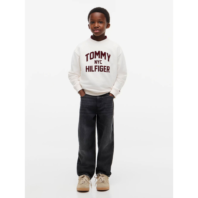 SUDADERA NIÑO  TOMMY HILFIGER BRAND LOVE CREW