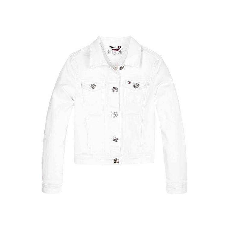 CAZADORA NIÑA  TH WHITE DENIM JACKET SOCDS