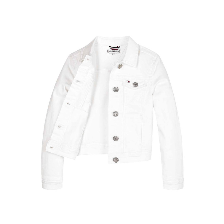 CAZADORA NIÑA  TH WHITE DENIM JACKET SOCDS