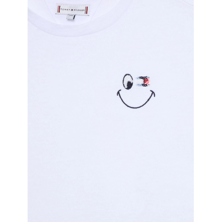 CAMISETA NIÑA TOMMY HILFIGER PARKLE FUN FLAG TEE S/S