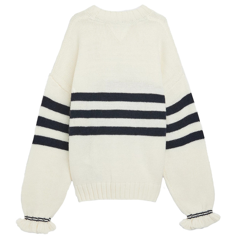 JERSEY DE PUNTO MIXTO CON RAYAS NIÑA TOMMY HILFIGER
