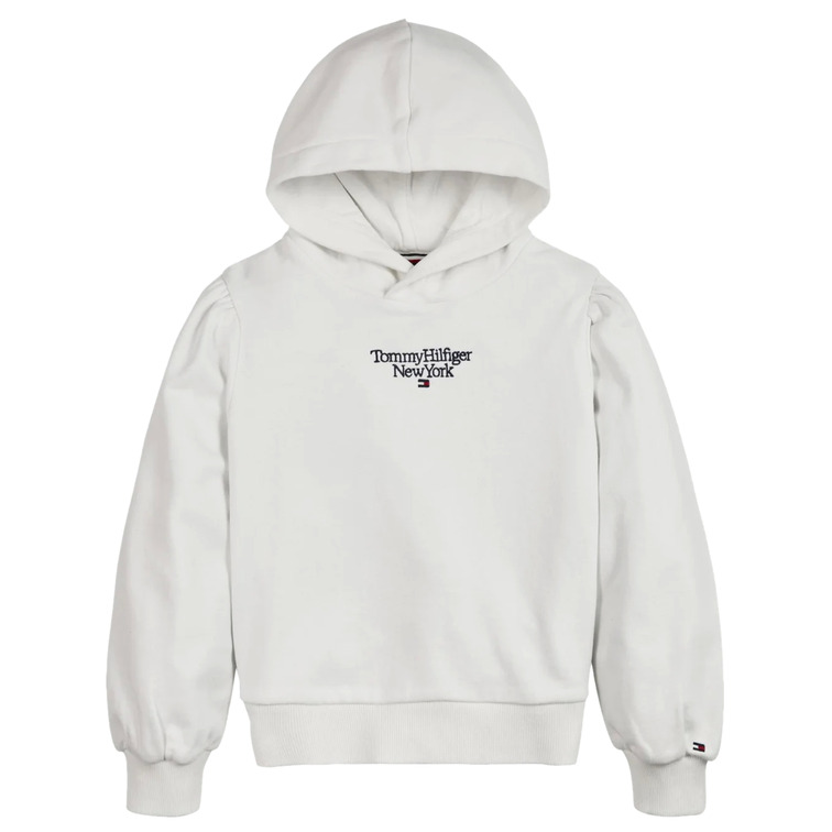 SUDADERA CON CAPUCHA Y LOGO NYC NIÑA TOMMY HILFIGER 