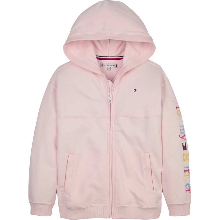 SUDADERA CON CREMALLERA NIÑA TOMMY HILFIGER 
