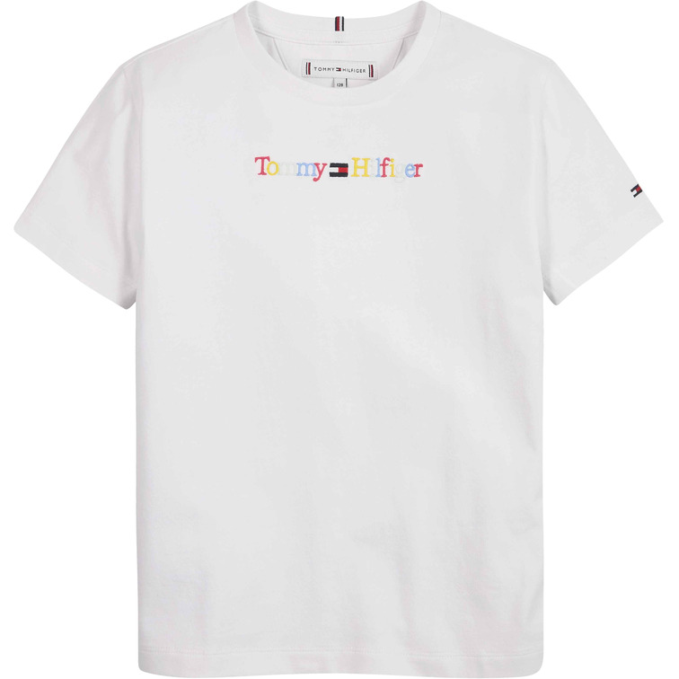 CAMISETA CON LOGO MULTICOLOR NIÑA TOMMY HILFIGER