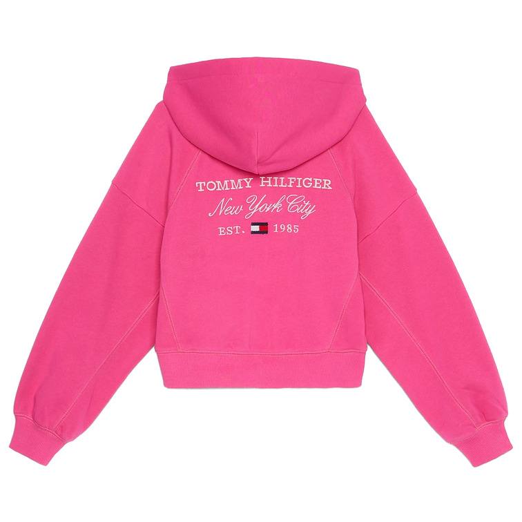 SUDADERA CON CAPUCHA Y LOGO TRASERO NIÑA TOMMY HILFIGER