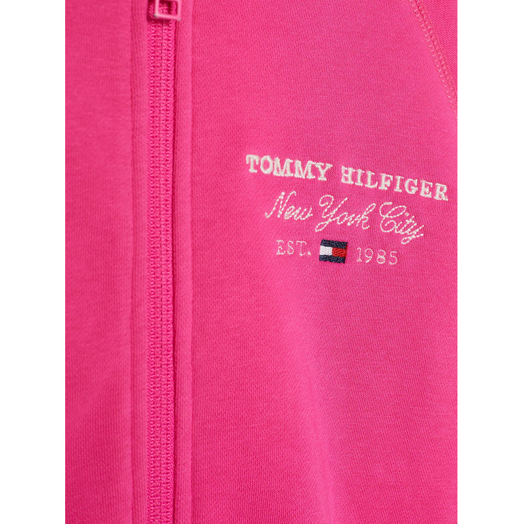 SUDADERA CON CAPUCHA Y LOGO TRASERO NIÑA TOMMY HILFIGER
