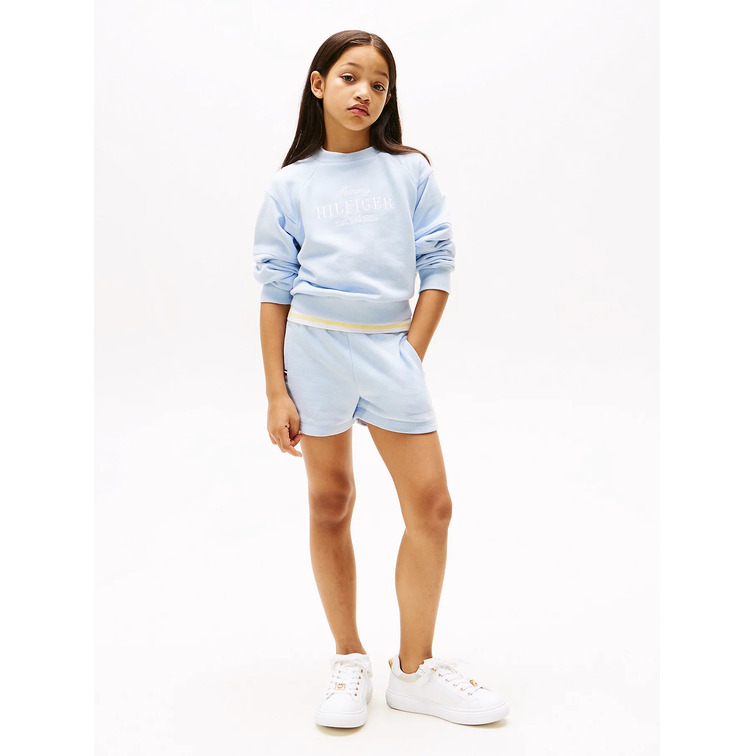 PANTALON CORTO NIÑA TOMMY HILFIGER LOGO BORDADO
