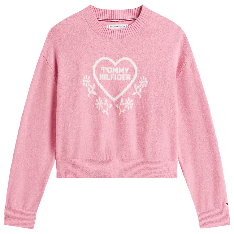 JERSEY NIÑA TOMMY HILFIGER CON LOGO CORAZÓN