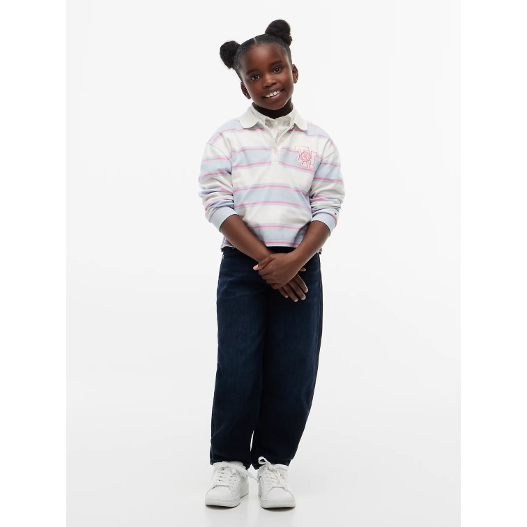 NIÑA STRIPE POLO LS C1O