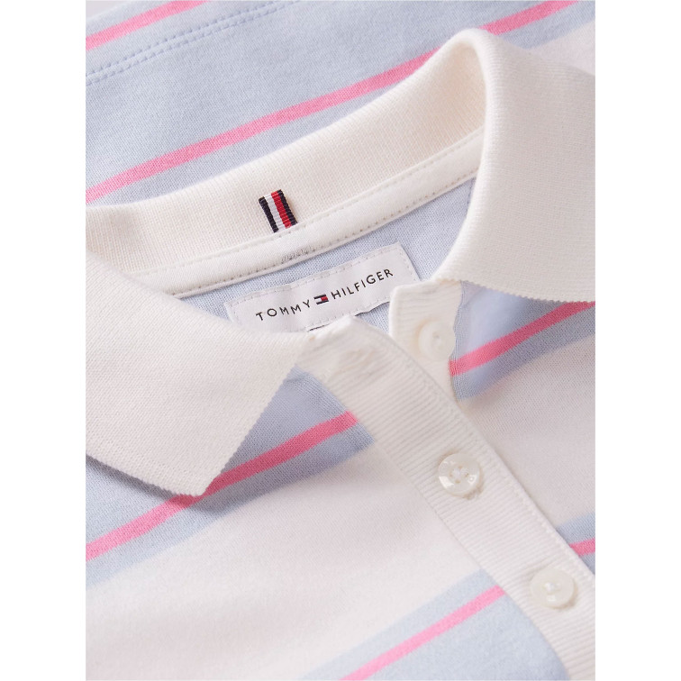 NIÑA STRIPE POLO LS C1O