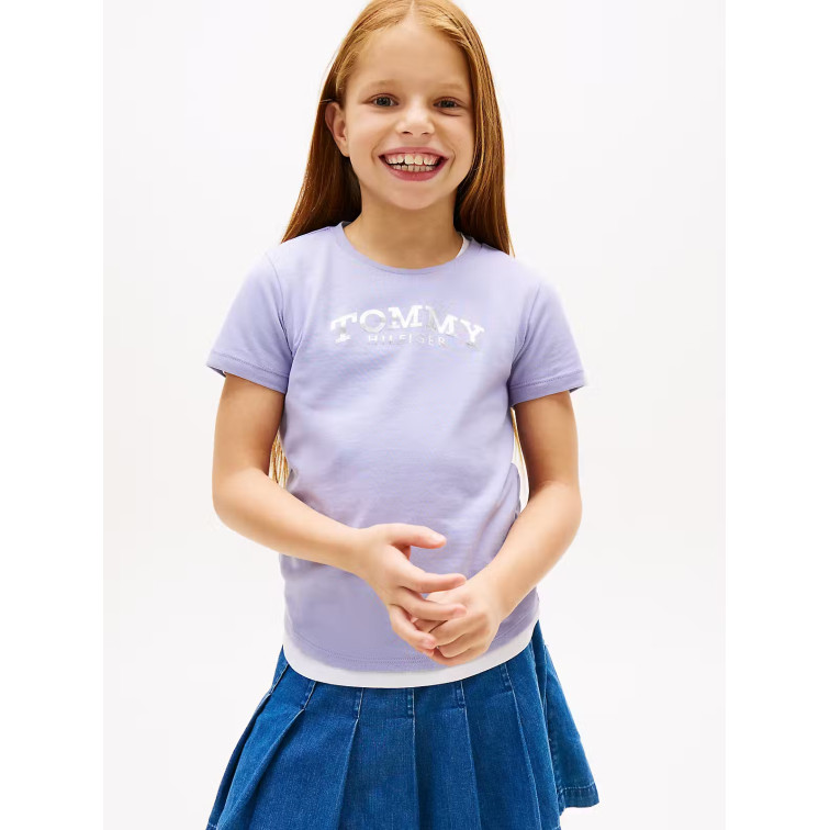NIÑA TOMMY FOIL TEE SS C5U
