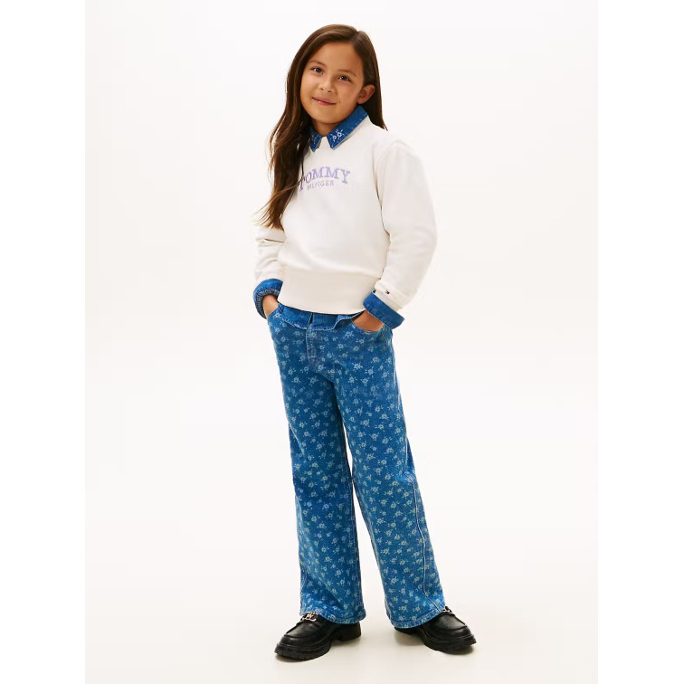 NIÑA HIGH RIB HEM CREW NECK YBH