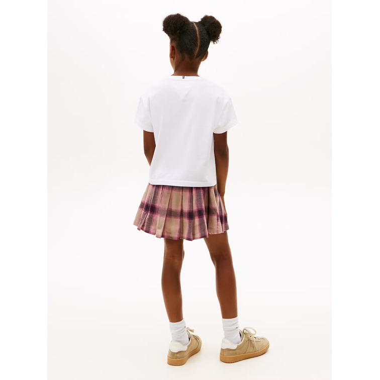 CAMISETA NIÑA TOMMY HILFIGER CON LOGO ANIMAL PRINT
