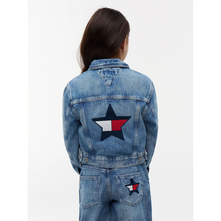 CAZADORA NIÑA  TOMMY HILFIGER STAR DENIM TRUCKER
