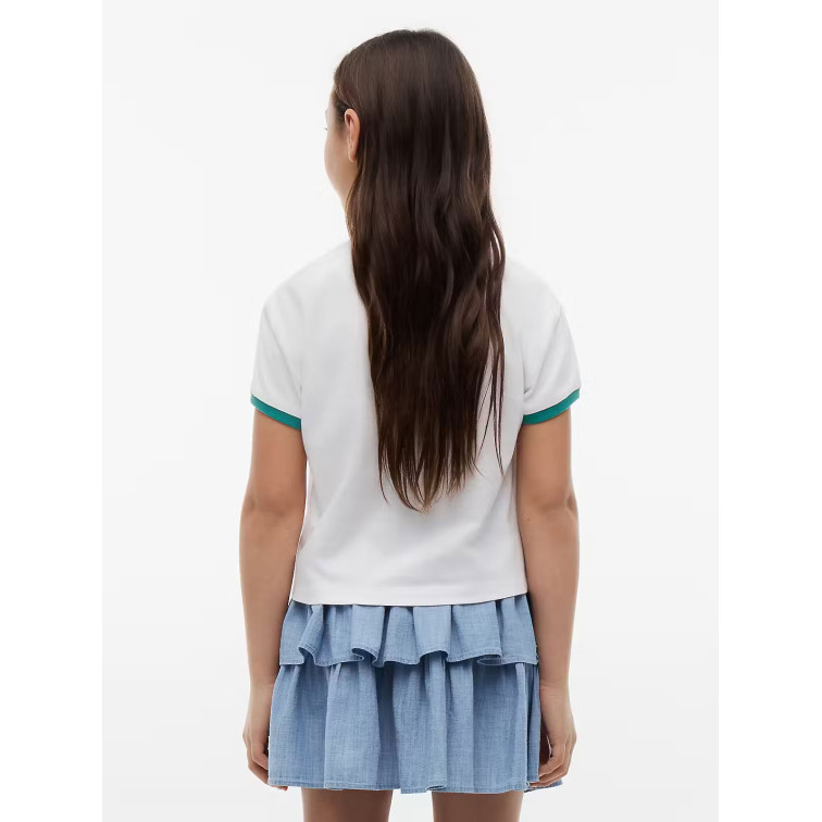 NIÑA TOMMY CREST TEE SS YBR