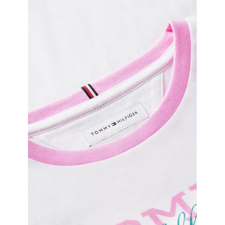 NIÑA TOMMY CREST TEE SS YBR