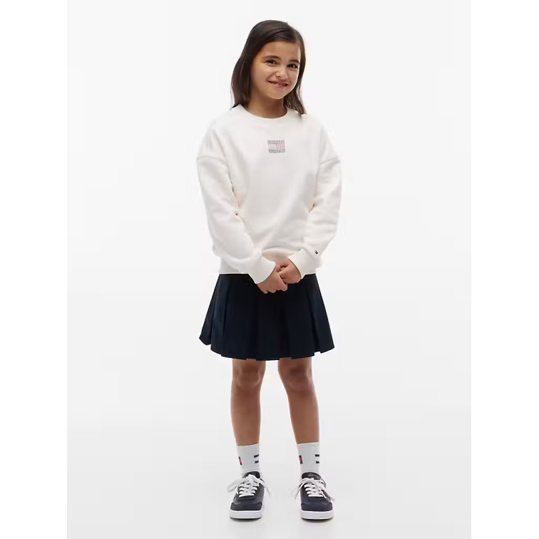 NIÑA TOMMY RHINESTONE CREW NECK YBH