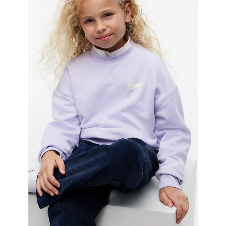 SUDADERA NIÑA  TOMMY HILFIGER TOMMY STAR GRAPHIC SWEATSHIRT