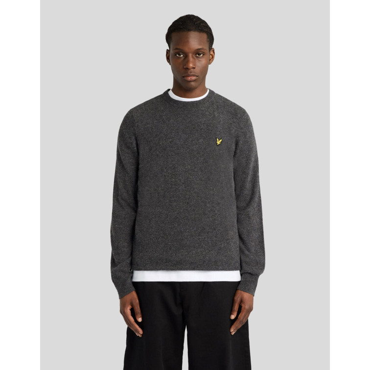 JERSEY HOMBRE  LYLE & SCOTT LAMBSWOOL BLEND CREW NECK JUMP