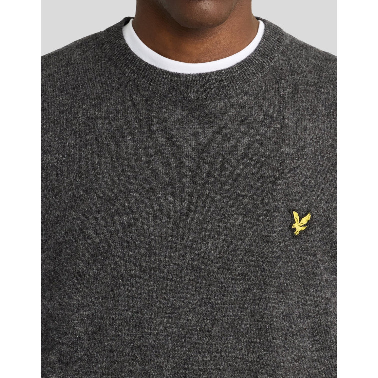 JERSEY HOMBRE  LYLE & SCOTT LAMBSWOOL BLEND CREW NECK JUMP