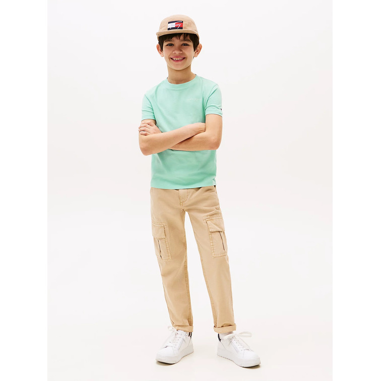 CAMISETA INFANTIL TOMMY HILFIGER CON LOGO