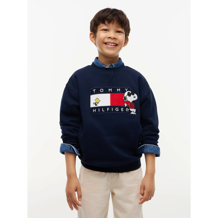 SUDADERA   TOMMY HILFIGER PEANUTS CREWNECK
