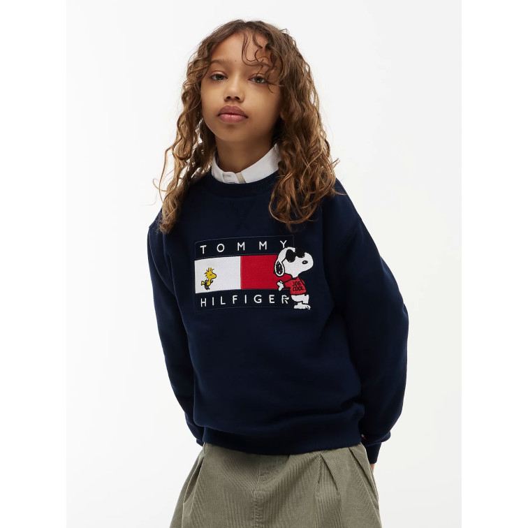 SUDADERA   TOMMY HILFIGER PEANUTS CREWNECK