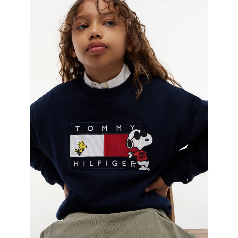 SUDADERA   TOMMY HILFIGER PEANUTS CREWNECK