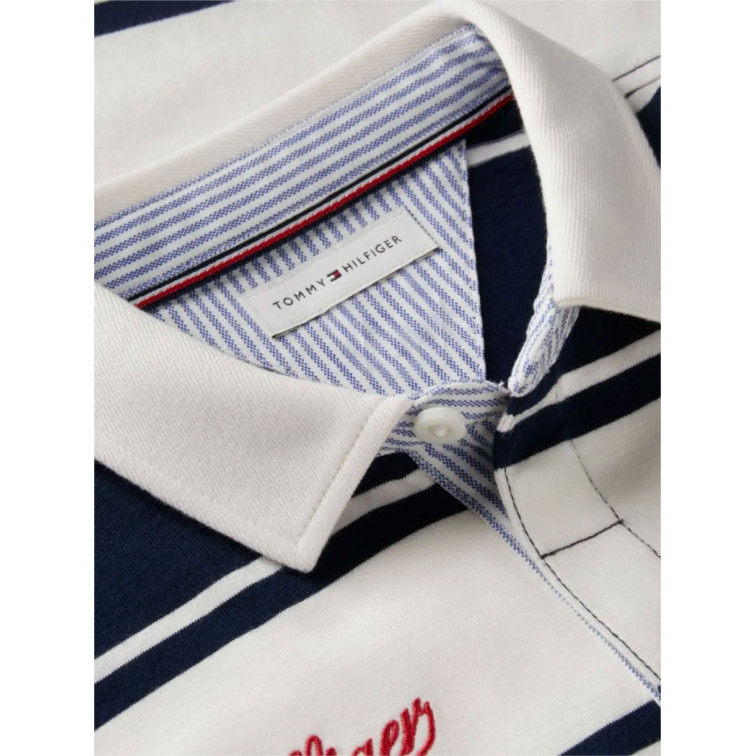 UNISEX PEANUTS RUGBY POLO LS 0BA